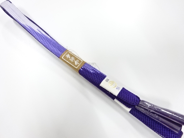 未使用品　正絹　手組帯締め